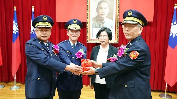 彰縣警局卸新任分局長交接 王惠美期勉建立優質警政