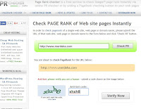 Gambar Cara Cek PageRank Pada Blog