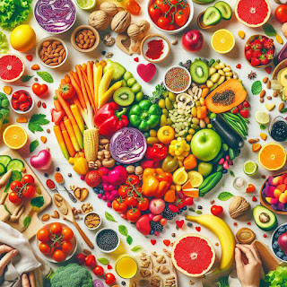 Incorporate heart-shaped elements, such as heart-shaped fruits or vegetables