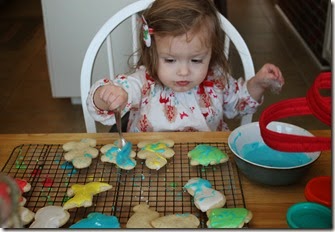 Zoey Making Christmas Cookies on Christmas Eve7