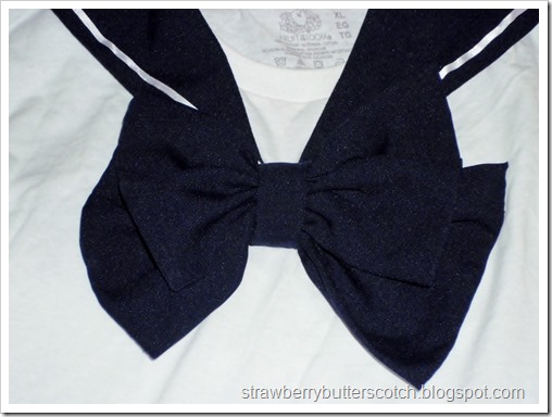 Sailor Moon? No, Just a Uniform: Bow and Collar