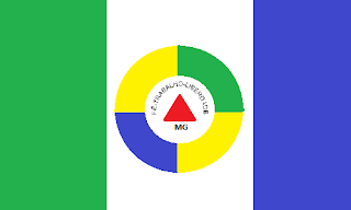 Bandeira de Divisópolis MG