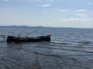 On the sandbar