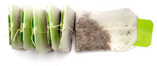 green tea bag