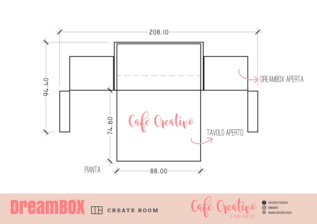 DreamBox di Createroom in Italia – Tutte le misure