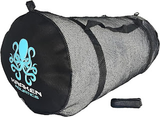 Duffle Bag with Shoulder Strap | for Scuba Diving, Snorkeling, Spearfishing, Freediving, Swimming,