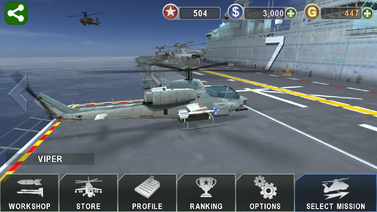 Game Gunship Battle Helicopter 3D Mod Apk 2.0.2  JemberSantri