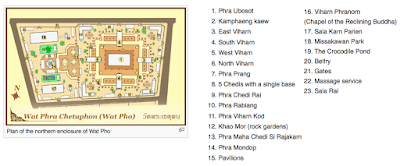 Map of Wat Pho 