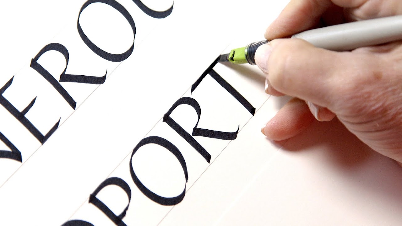 Calligraphy Nib Sizes