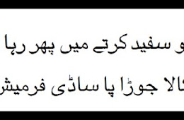 Yeh Kaya Tu Safed - Urdu Funny Poetry of Ahmed Faraz