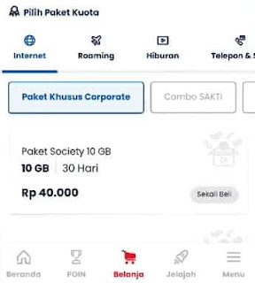 beli paket telkomsel di mytelkomsel terbaru