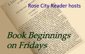 blog event button for Book Beginnings on Fridays on Rose City Reader