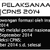 Instansi Pemerintah Penerima Pendaftar CPNS 2014