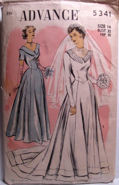 Wedding Dress Patterns Through the Decades