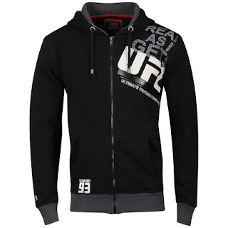 UFC Men's Off Set Hoody - Black