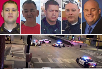 News: 5 Police officers killed by the sniper in Dallas [Photos]