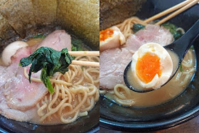 チバリラーメンのトッピングの写真