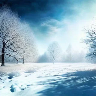 Winter Season Landscape View | AI Art Image