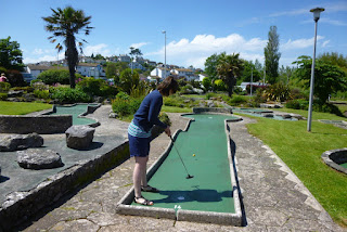 Photo of the Mini Golf course in Goodrington Sands, Paignton