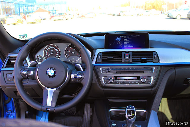 BMW 3 Series GT central console