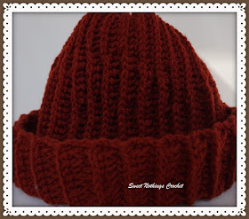 crochet headwear for men, beanie