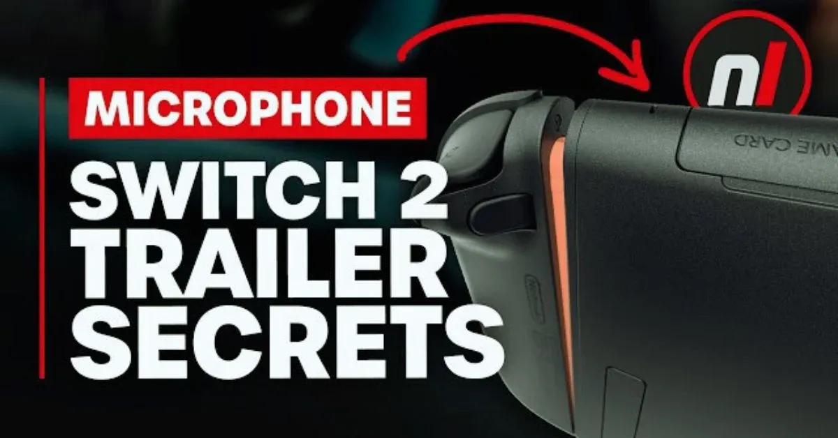 Switch 2 Microphone Feature Hints at Big Gameplay Changes,Switch 2 Microphone Feature Hints,Switch 2 Microphone