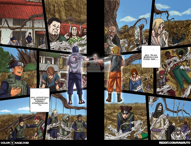 Komik Naruto Shippuden Chapter 699 Full Color