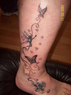Fairy tattoos with stars