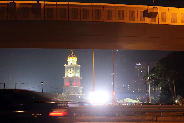 Night Photography Di Dataran Johor Dengan Camera Canon 