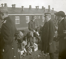 Fotografías de un campo de prisioneros de la Primera Guerra Mundial