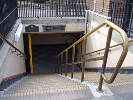 Bethnal Green station, southeast entrance