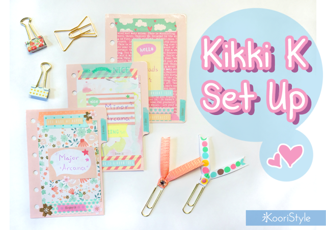 Tarot, Kawaii, Cute, Koori Style, Koori Style, Koori, Style, Planner, Planning, Stationery, Deco, Decoration, Time Planner, Kikki K, Filofax, Washi, Deco, Tape, Journal, Agenda, Stickers, Plan With Me, Set Up, 和紙テープ, プランナー, 플래너