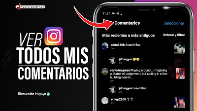 ver mis comentarios instagram