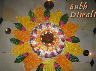 Floral Diwali Wishes