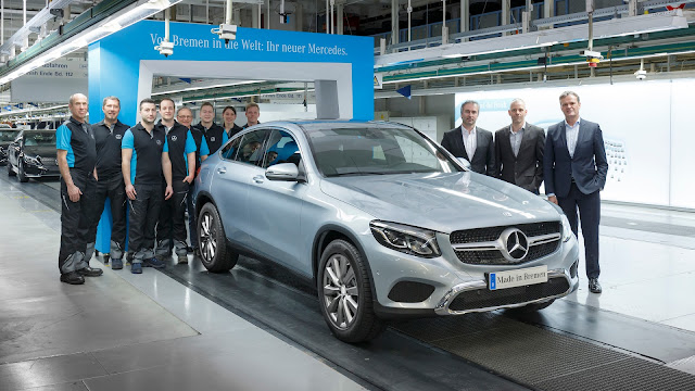 Mercedes GLC Coupe chính thức đi được sản xuất 