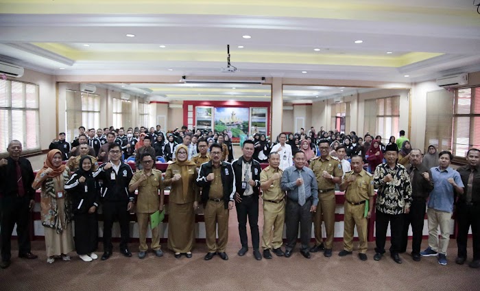 Sekda Lampung Selatan Lepas 89 Mahasiswa KKN STAI Yasba Kalianda