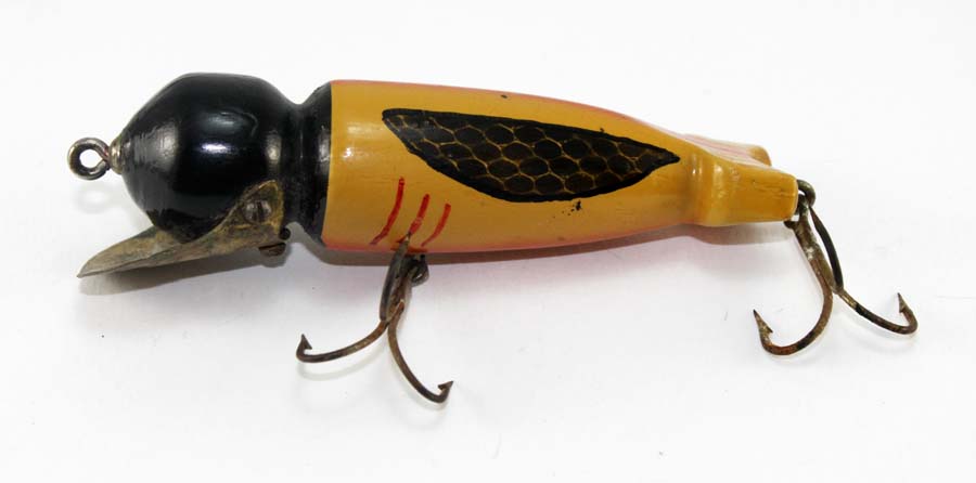 Chance's Folk Art Fishing Lure Research Blog: Handmade Fishing Lure with  Classic Features