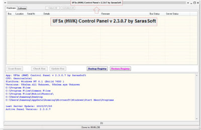 Download UFS Panel HWK 2.3.0.7 by Saras Soft