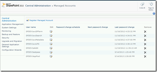Manage Accounts