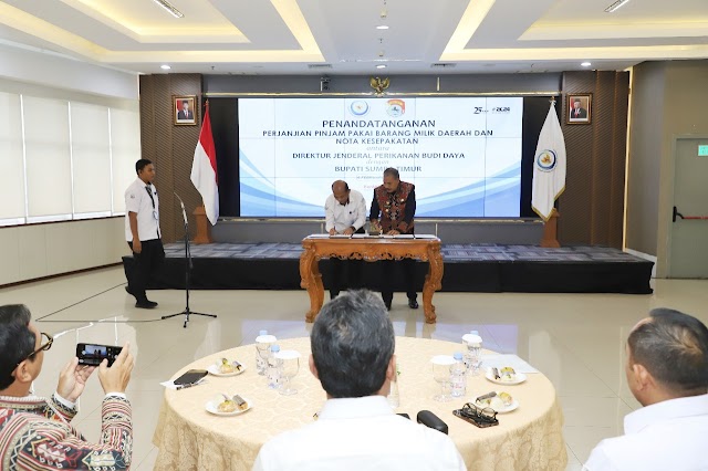 KKP dan Kabupaten Sumba Timur Sepakat Bangun Modeling Budidaya Udang