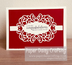 Detailed bands Stampin Up Paper Daisy Crafting