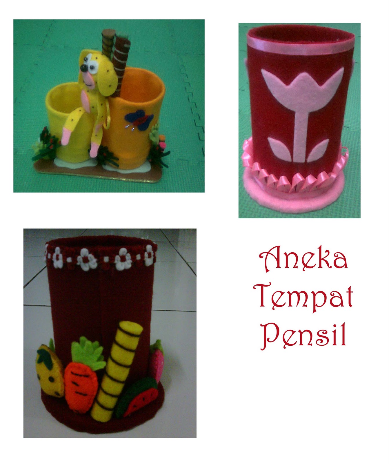  FLaNeL  MaMa TiTa Aneka Tempat Pensil 