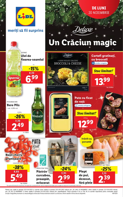 LIDL Catalog - Brosura 20-26.11 2023→  Un CRCIUN MAGIC | Lidl Plus | Super Weekend