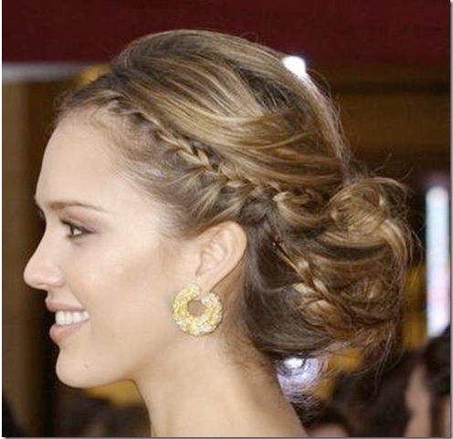 Prom Hairstyles With Braids And Curls. prom updos with raids and