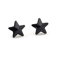 Stainless Steel Shining Shooting Star Stud Post Earrings