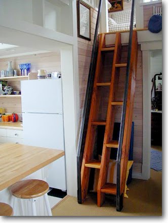 Small Scale Homes: SPACE SAVING STAIRS &amp; LADDERS FOR SMALL 