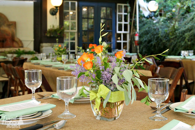 Every single farm to table dinner I have ever attended has been a family style event- rustic, yet beautifully adorned large tables that encourage guests to step out of their comfort zones & meet someone new.