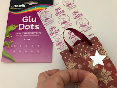 Bostik Glu Dots for Christmas crafting