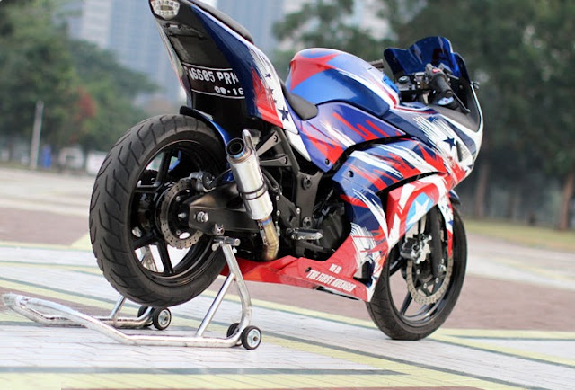 Image of Kawasaki Ninja 250r Modifikasi