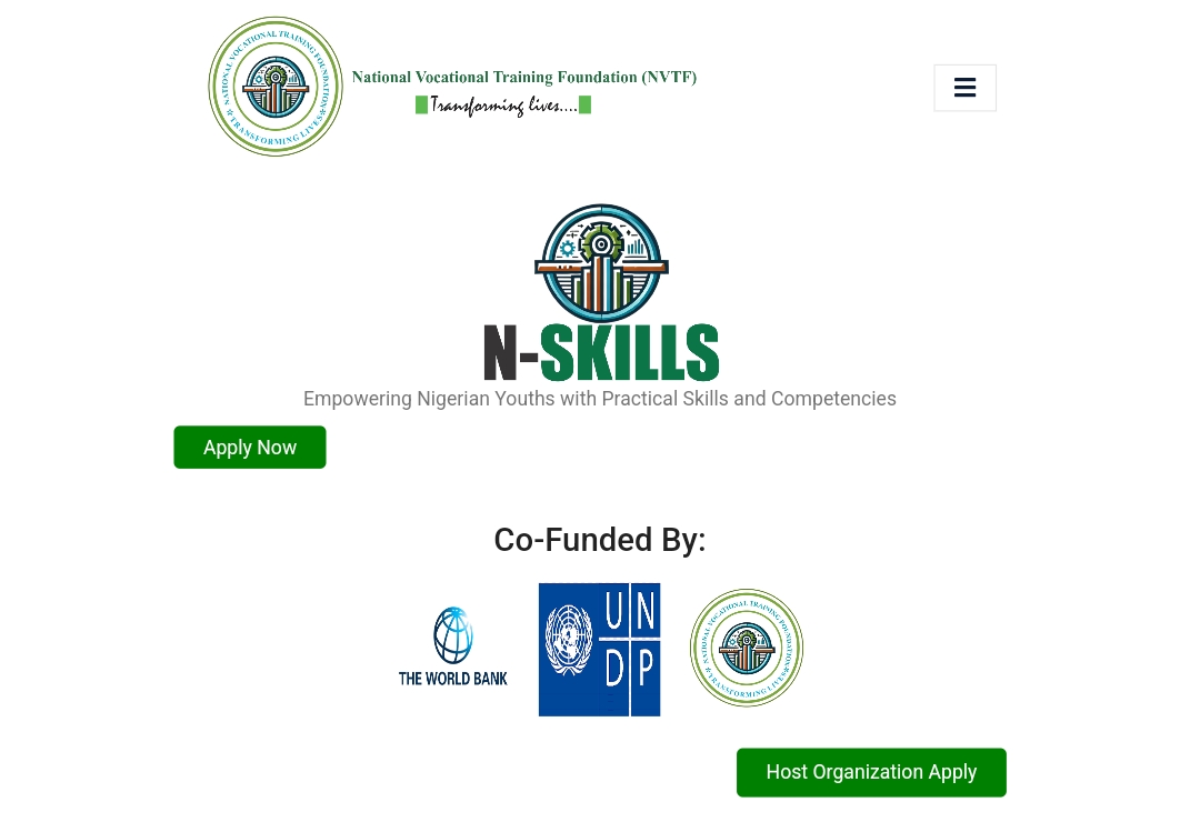 Shirin Bayar da Tallafin Kuɗi ₦100,000 a Kowane Wata Ga Masu Takardun SSCE, OND, NCE, HND da BSc; Hadin Gwiwar Gwamnatin Tarayya, Bankin Duniya da Shirin Ci Gaban Majalisar Dinkin Duniya Shirin Bayar da Tallafin Kuɗi ₦100,000 a Kowane Wata Ga Masu Takardun SSCE, OND, NCE, HND da BSc; Hadin Gwiwar Gwamnatin Tarayya, Bankin Duniya da Shirin Ci Gaban Majalisar Dinkin Duniya